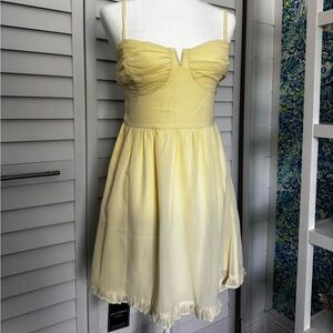NWT Butter Yellow Hollister Sundress